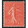 n°203, Semeuse lignée, 80c rouge, neuf * très bon centrage - SUPERBE