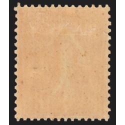 n°203, Semeuse lignée, 80c rouge, neuf * très bon centrage - SUPERBE