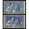 n°214, variété d'impression + normal, Arts Déco 1924, neufs ** sans charnière