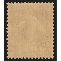 n°218, variété "surcharge à cheval", neuf ** sans charnière - SUPERBE