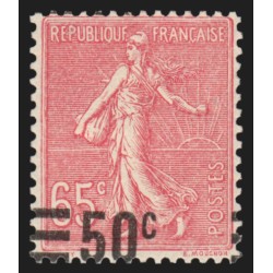 n°224, variété "surcharge à cheval", neuf ** sans charnière - TB