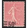 n°224, variété "surcharge à cheval", neuf ** sans charnière - TB