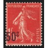 n°225d, variété "valeur sur valeur sans barre", neuf * trace de ch. - SUPERBE