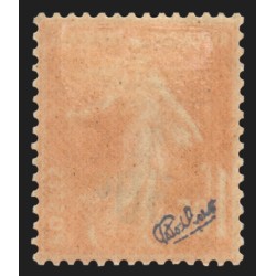 n°225, variété "surcharge barres omises", neuf * trace de charnière - TB