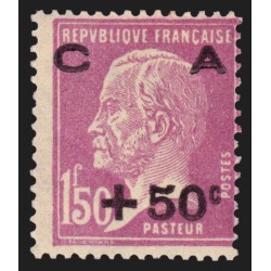 n°251, Caisse d'Amortissement 1928, 50c sur 1fr50 lilas, neuf ** - TB
