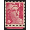 n°712, variété "0 de 1f50 partiel" et "POSTES maculée", Marianne de Gandon **