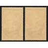 n°907/907b, variété "papier carton" + normal, Maurice Noguès, neufs ** SUPERBE