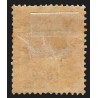 Préoblitérés n°36, Semeuse 5c orange, POSTES FRANCE 1922, neuf * défauts