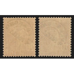 Préoblitérés n°55/55a, Semeuse 20c lilas-rose, Types III et V, neufs ** - TB