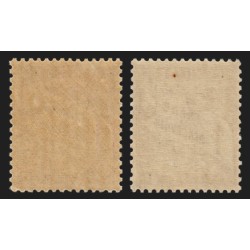 Timbres-Taxe n°40/40A, les 2 nuances, neufs ** sans charnière - SUPERBE