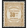 Timbres-Taxe n°46, 30c bistre, 1908, neuf ** sans charnière - TB