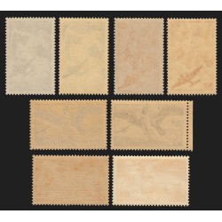 Poste Aérienne n°16/19, en 2 nuances de couleurs, neufs ** sans charnière - TB