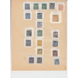 ALGÉRIE 1870/1962, Collection d'oblitérations, 600 timbres, COTE +1000€