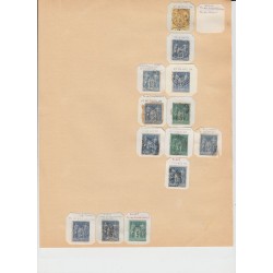 ALGÉRIE 1870/1962, Collection d'oblitérations, 600 timbres, COTE +1000€