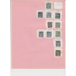 ALGÉRIE 1870/1962, Collection d'oblitérations, 600 timbres, COTE +1000€