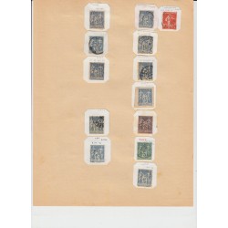 ALGÉRIE 1870/1962, Collection d'oblitérations, 600 timbres, COTE +1000€