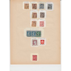 ALGÉRIE 1870/1962, Collection d'oblitérations, 600 timbres, COTE +1000€