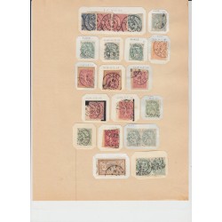 ALGÉRIE 1870/1962, Collection d'oblitérations, 600 timbres, COTE +1000€