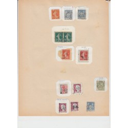 ALGÉRIE 1870/1962, Collection d'oblitérations, 600 timbres, COTE +1000€