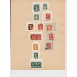 ALGÉRIE 1870/1962, Collection d'oblitérations, 600 timbres, COTE +1000€