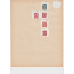 ALGÉRIE 1870/1962, Collection d'oblitérations, 600 timbres, COTE +1000€