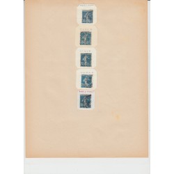 ALGÉRIE 1870/1962, Collection d'oblitérations, 600 timbres, COTE +1000€