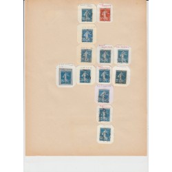 ALGÉRIE 1870/1962, Collection d'oblitérations, 600 timbres, COTE +1000€