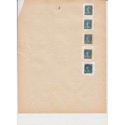 ALGÉRIE 1870/1962, Collection d'oblitérations, 600 timbres, COTE +1000€