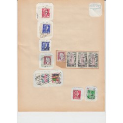 ALGÉRIE 1870/1962, Collection d'oblitérations, 600 timbres, COTE +1000€