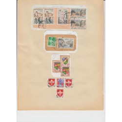 ALGÉRIE 1870/1962, Collection d'oblitérations, 600 timbres, COTE +1000€