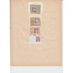 ALGÉRIE 1870/1962, Collection d'oblitérations, 600 timbres, COTE +1000€