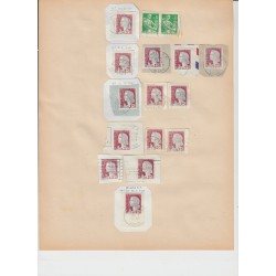 ALGÉRIE 1870/1962, Collection d'oblitérations, 600 timbres, COTE +1000€