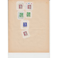 ALGÉRIE 1870/1962, Collection d'oblitérations, 600 timbres, COTE +1000€