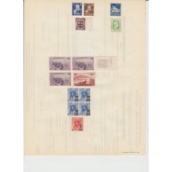 ALGÉRIE 1870/1962, Collection d'oblitérations, 600 timbres, COTE +1000€