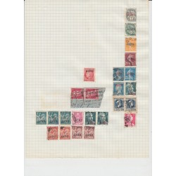 ALGÉRIE 1870/1962, Collection d'oblitérations, 600 timbres, COTE +1000€