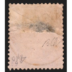 n°55b, erreur 15c brun sur rose au lieu de bistre, Certificat JF.BRUN - RARE