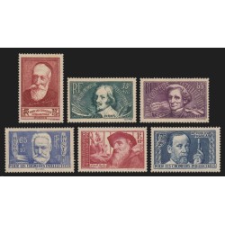 n°380/385, Chômeurs intellectuels, série complète, neufs ** sans charnière - TB