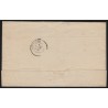 n°60B, Cérès 25c bleu, Type II, oblitéré GC 64 ALLEMOND + A cerclé, sur lettre