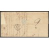 n°3, oblitéré PLANCOET + cursive 21/PLOUBALAY lettre 1849, Certificat - SUPERBE