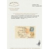 Ballon monté "Le Colonel Charras" pour Londres Angleterre - TB - Certificat