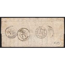 Ballon monté "Le Général Cambronne" pour Alais pour Toulouse - TB - Certificats