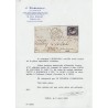 Ballon monté "Le Général Cambronne" pour Alais pour Toulouse - TB - Certificats