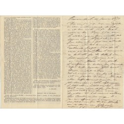 Ballon monté "Le Vaucanson" GC 3189 LES LILAS Gazette des Absents - Certificat