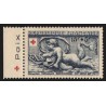 n°938a, avec bande publicitaire "Paix", Croix-Rouge 1952, neuf ** - TB