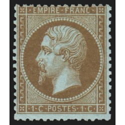 n°19b, Napoléon 1c mordoré, neuf ** sans charnière, signé CALVES - B/TB