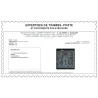 n°84, Sage 1c Bleu de Prusse, oblitéré, très défectueux, Certificat CALVES