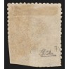 n°84, Sage 1c Bleu de Prusse, obli légère, défectueux, Certificat CALVES