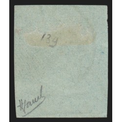 n°11, Napoléon non-dentelé 1c olive, oblitéré càd, signé JAMET - TB