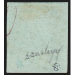 n°12, Napoléon non-dentelé 5c vert, oblitéré PC 2221 Nantes - TB