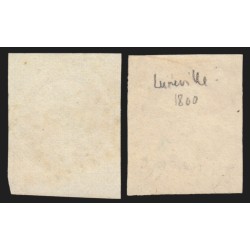 n°13Bb + 13B normal, 10c BRUN, Type II, oblitérés - TB